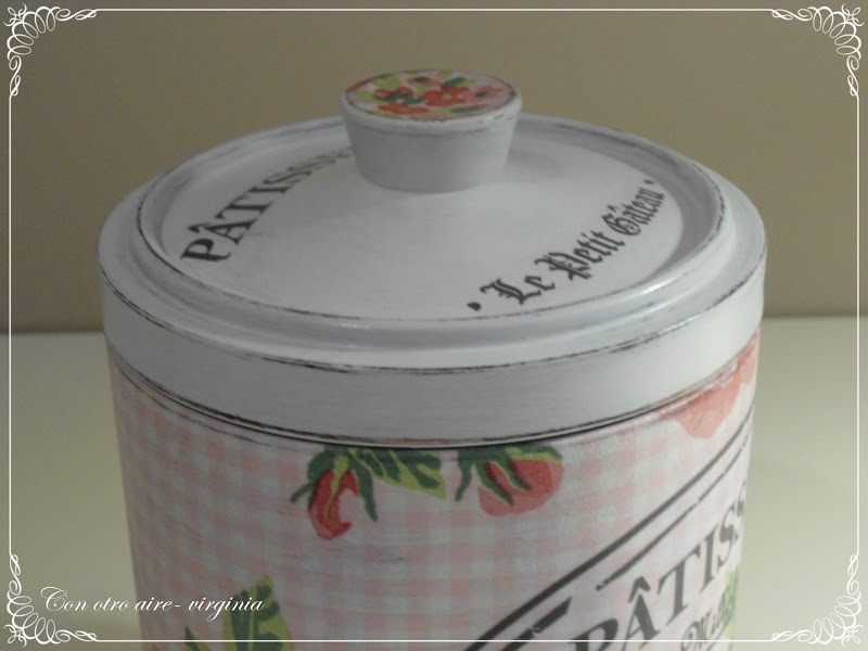 Con otro aire: BOTE DE COCINA SHABBY
