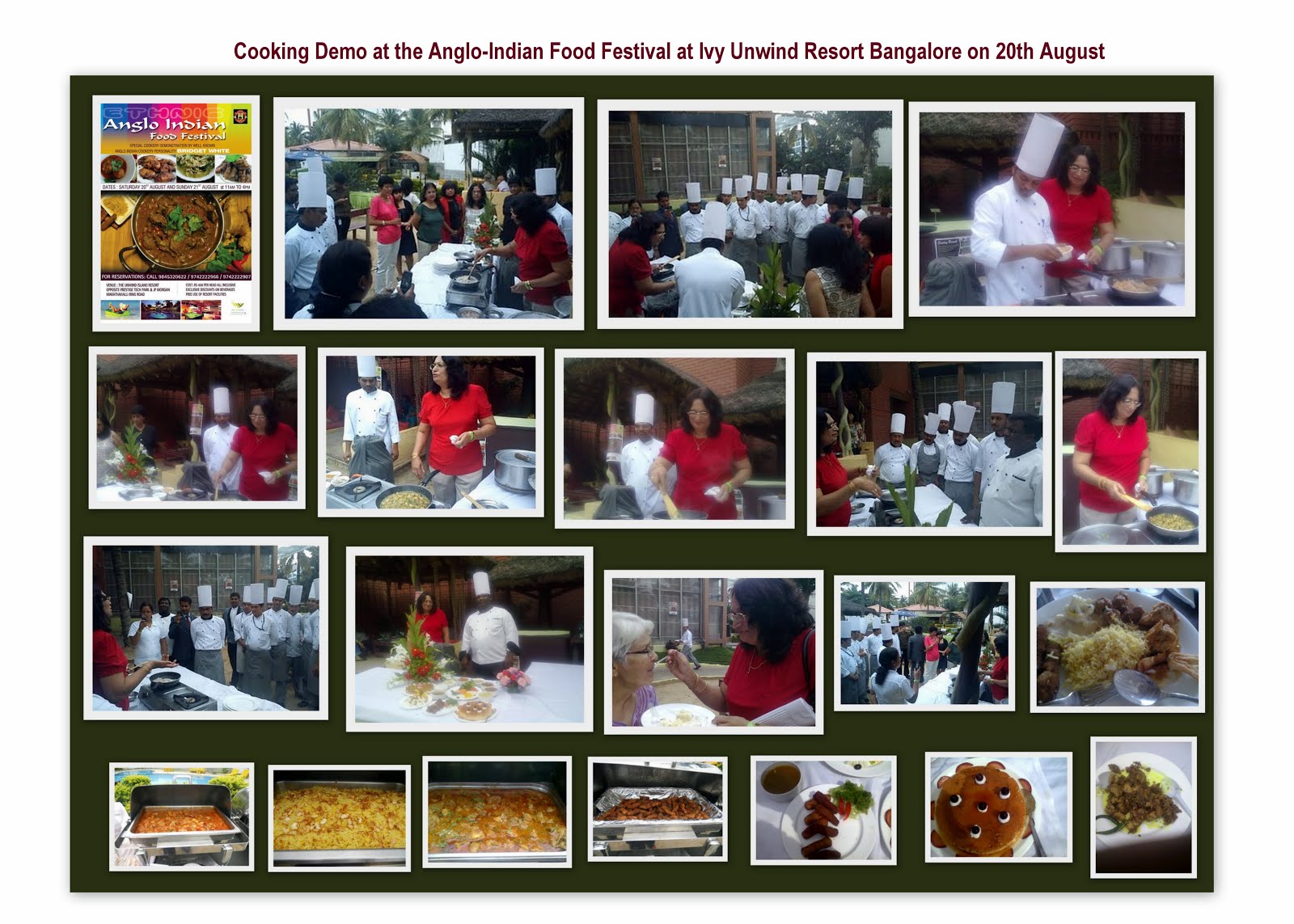 Cooking Demo atIvy Resorts Bangalore