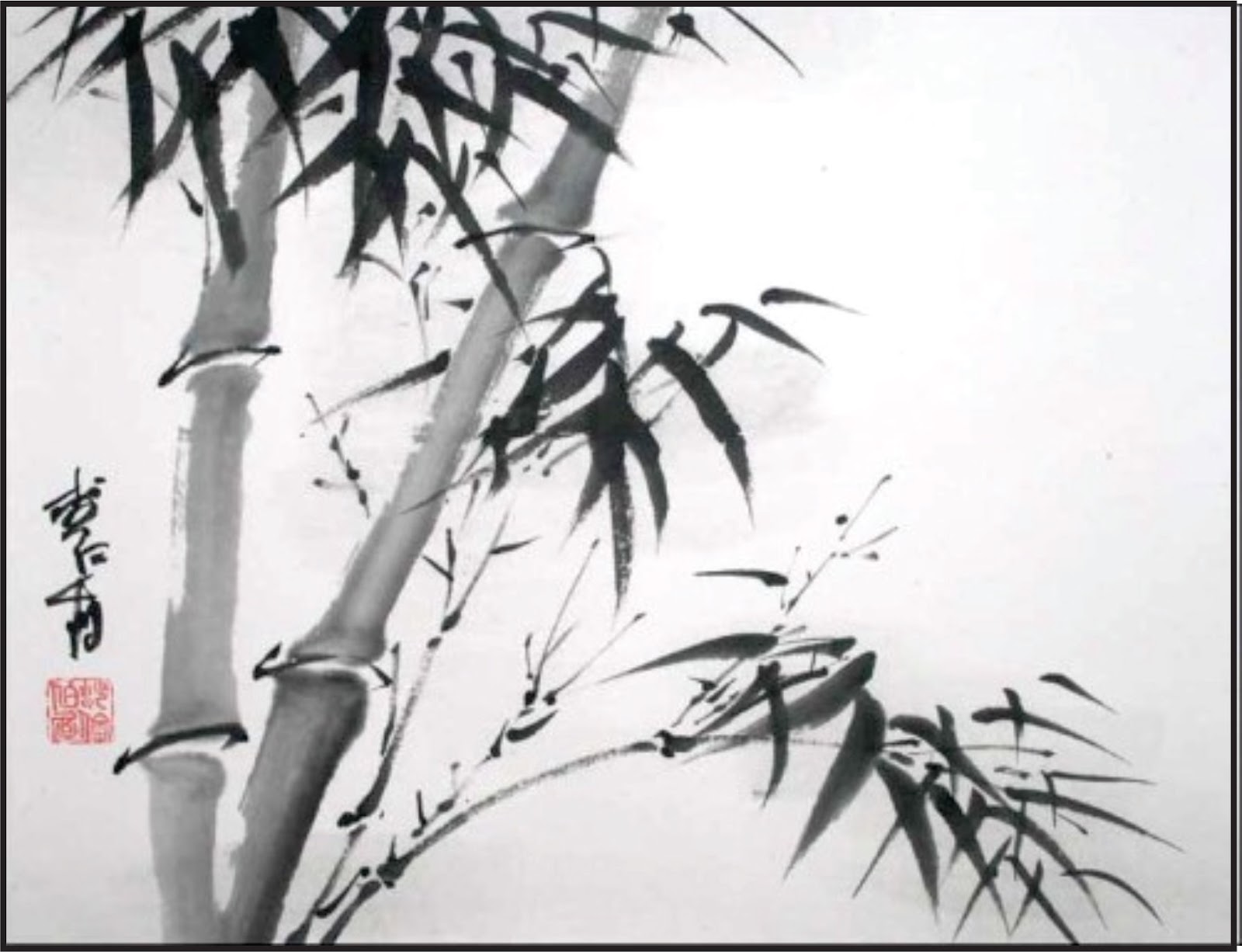 EL ARTE DE LA TINTA CHINA” Pintura Sumi e La Pintura Sumi e