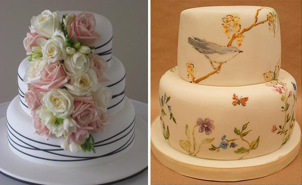 And so a search for some Easter wedding cake inspiration yielded these 