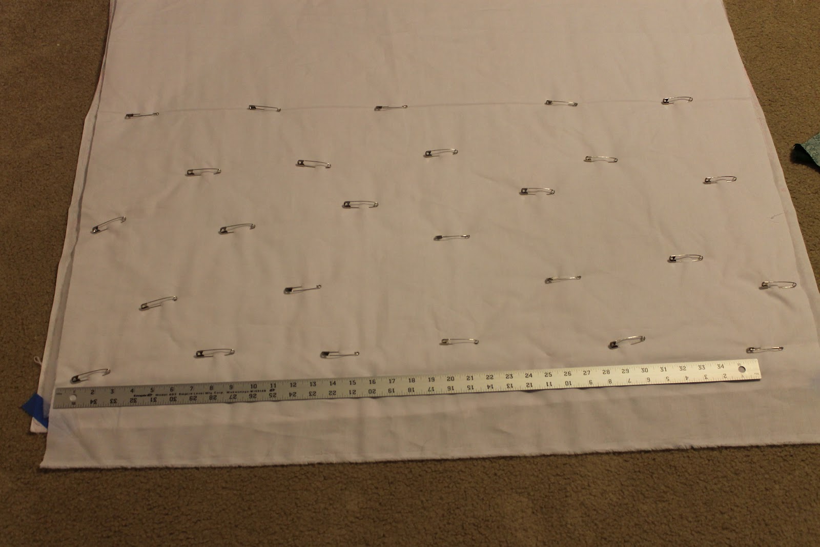 Lilyquilt How to Baste a Quilt