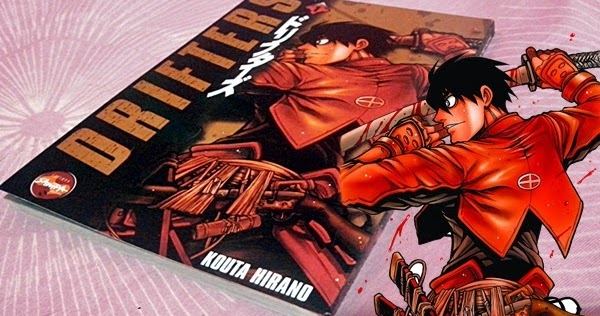 Divulgada a capa do mangá Drifters da editora Nova Sampa - Chuva