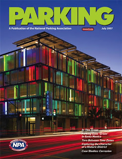 Parking: a publication of the National Parking Association. Sur la couverture: The Santa Monica Civic Centre Parking Structure.
