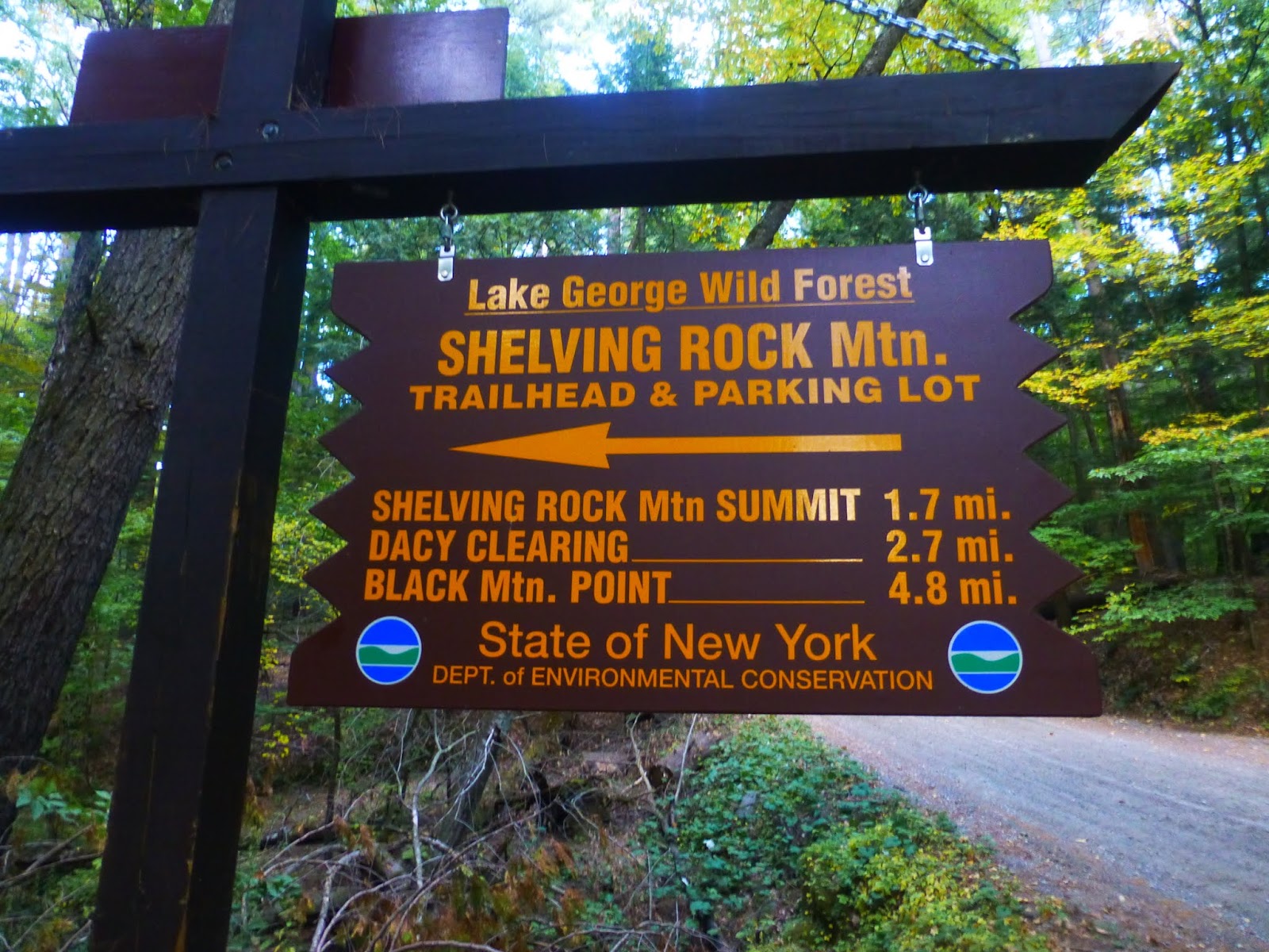 Off on Adventure Shelving Rock to Black Mountain Point Lake