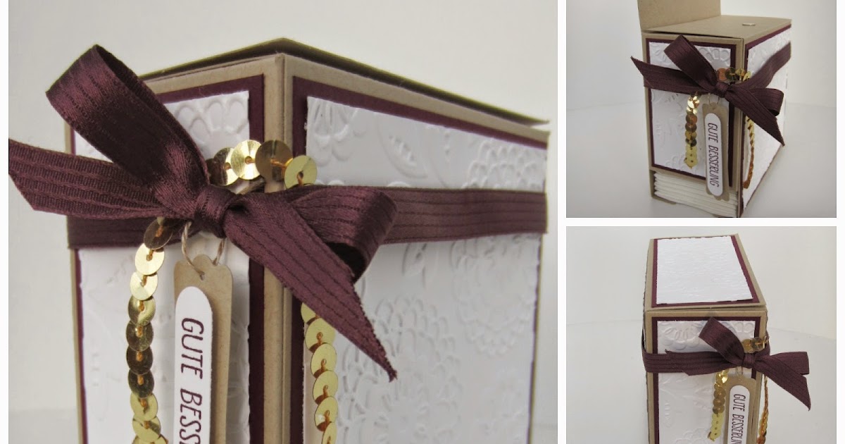 Kreativ Blog by Claudi: Anleitung zur Papiertaschentücher-Box