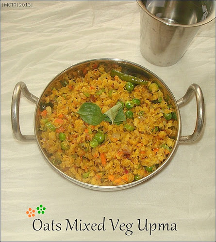 South Indian Breakfast Recipes Using Oats