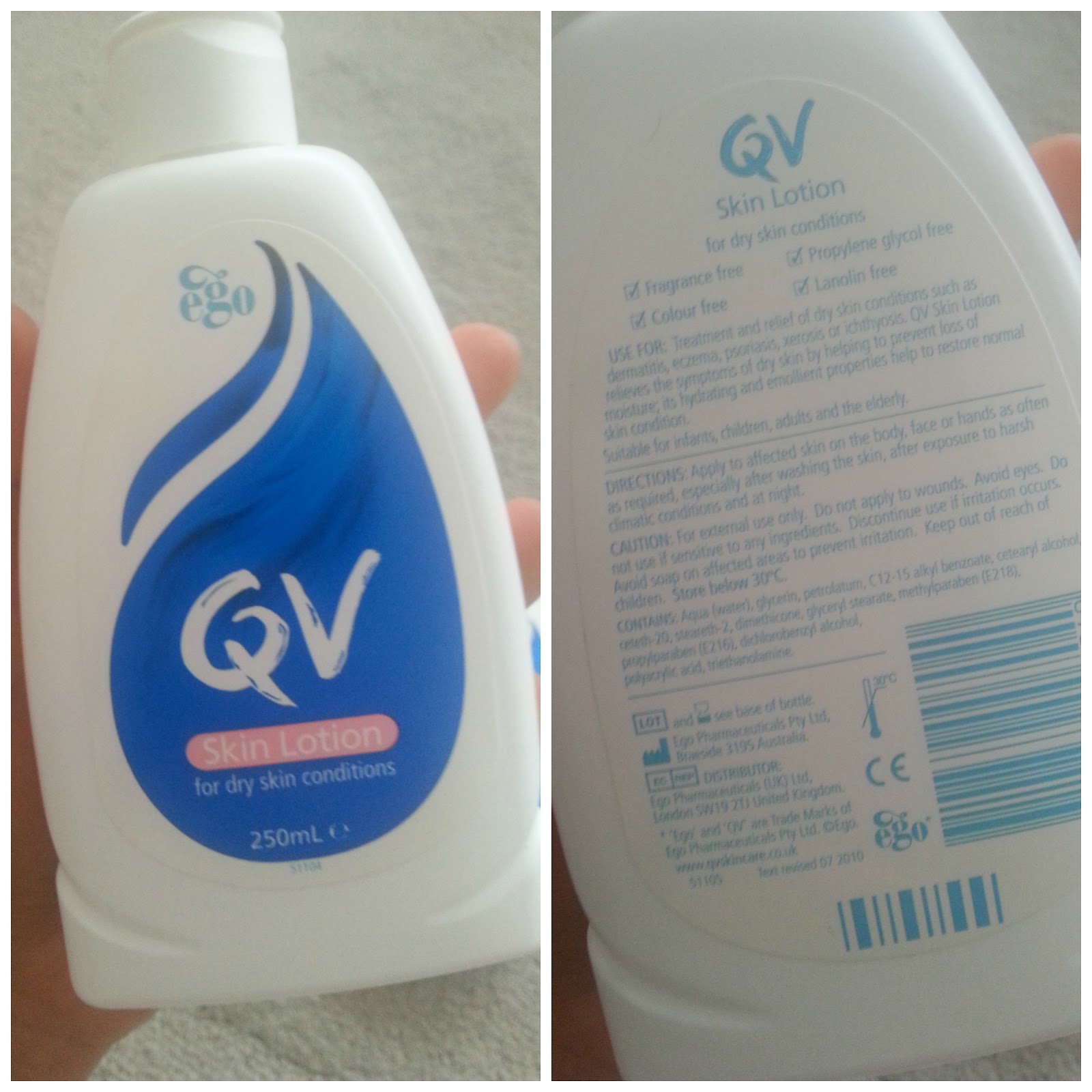 QV Skincare Cream, Bath Oil and Lotion| Review - Class \u0026 Glitter