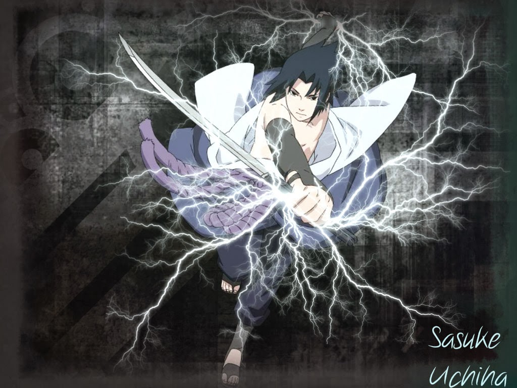 cool anime character: Sasuke Uchiha