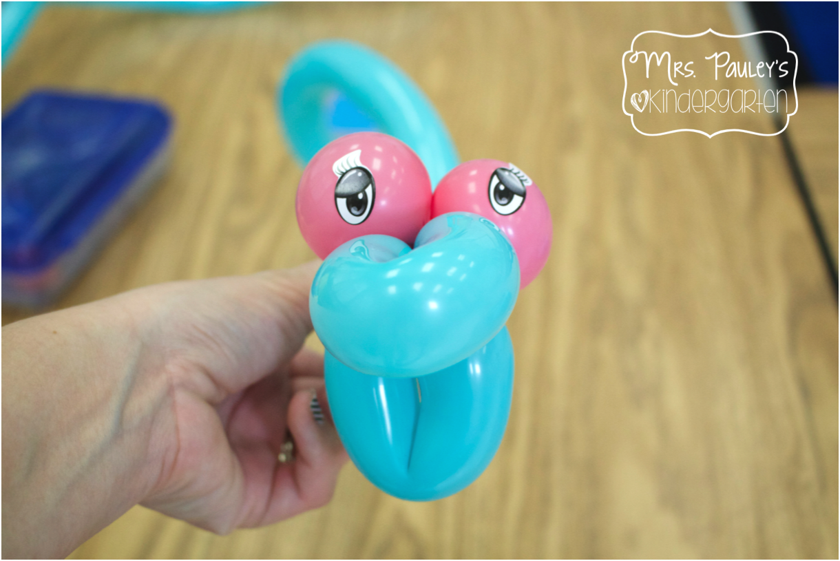 Making Balloon Animals Mrs. Pauley's Kindergarten
