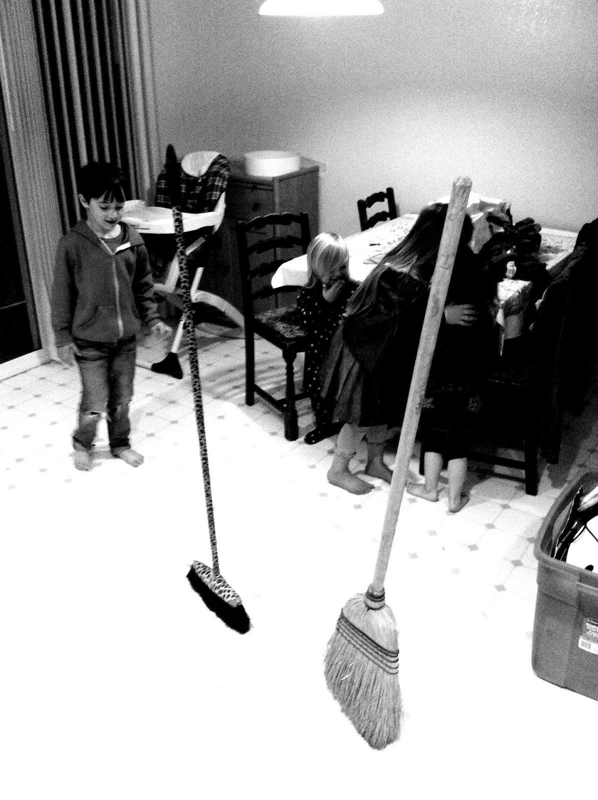 DASO Photo: Balancing Brooms