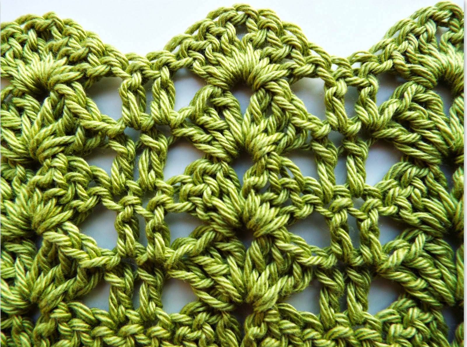 how to crochet a fan and post stitch this swatch stitch pattern ...