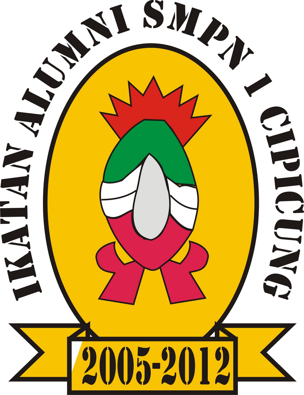 cucu adhikomara: Logo Alumni SMPN 1 Cipicung