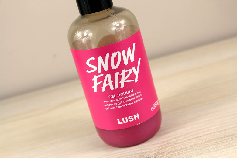 Belles découvertes 2015 gel douche snow fairy lush