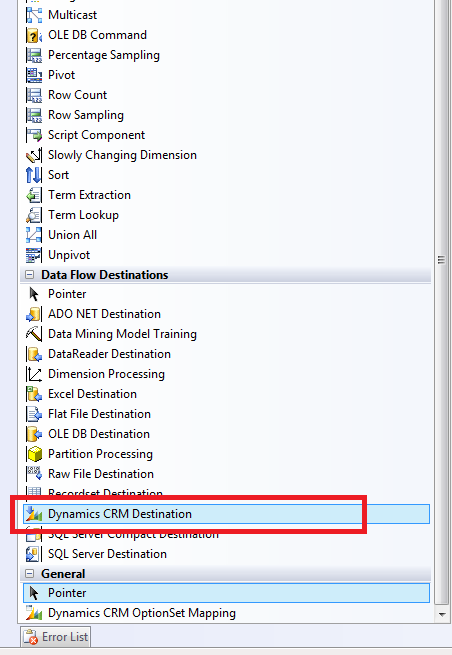How to Execute a CRM Workflow from SSIS - Dynamics CRM and SSIS Integration 1