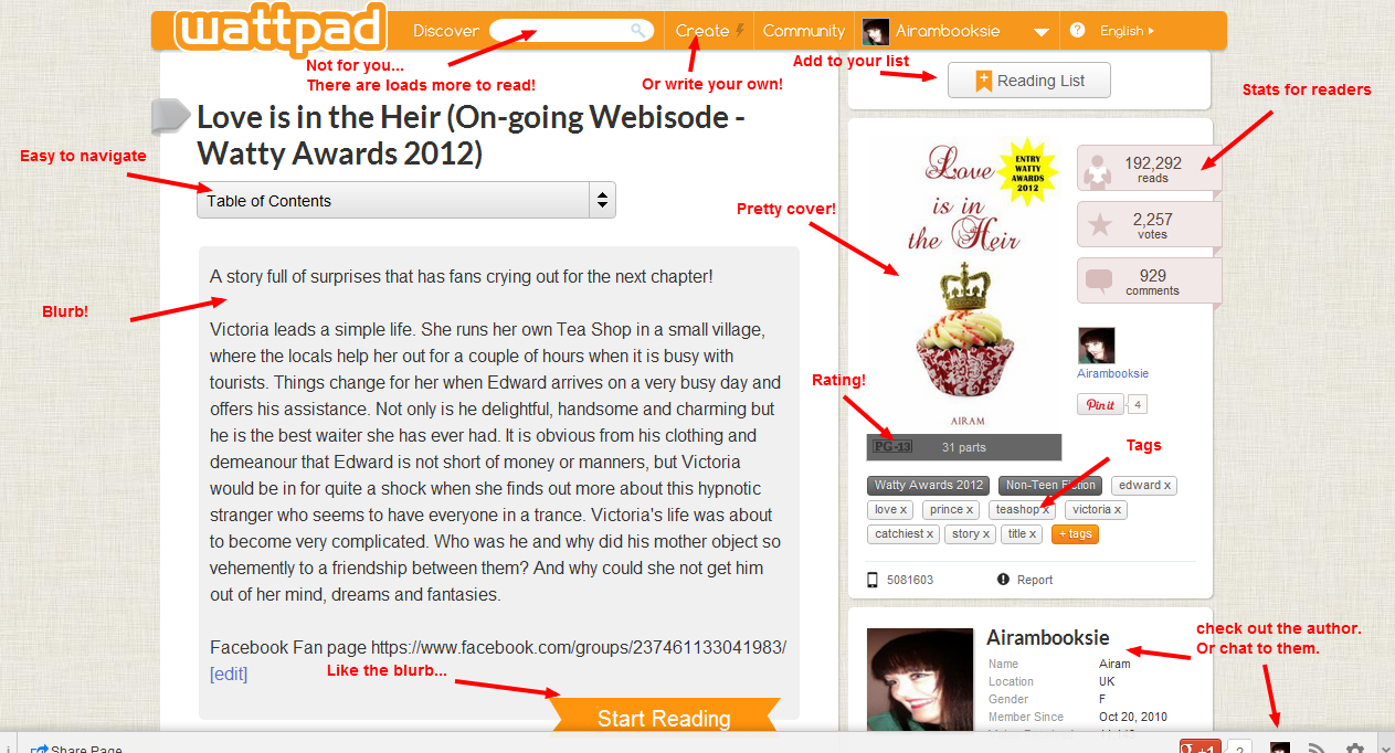 sites like wattpad for adults