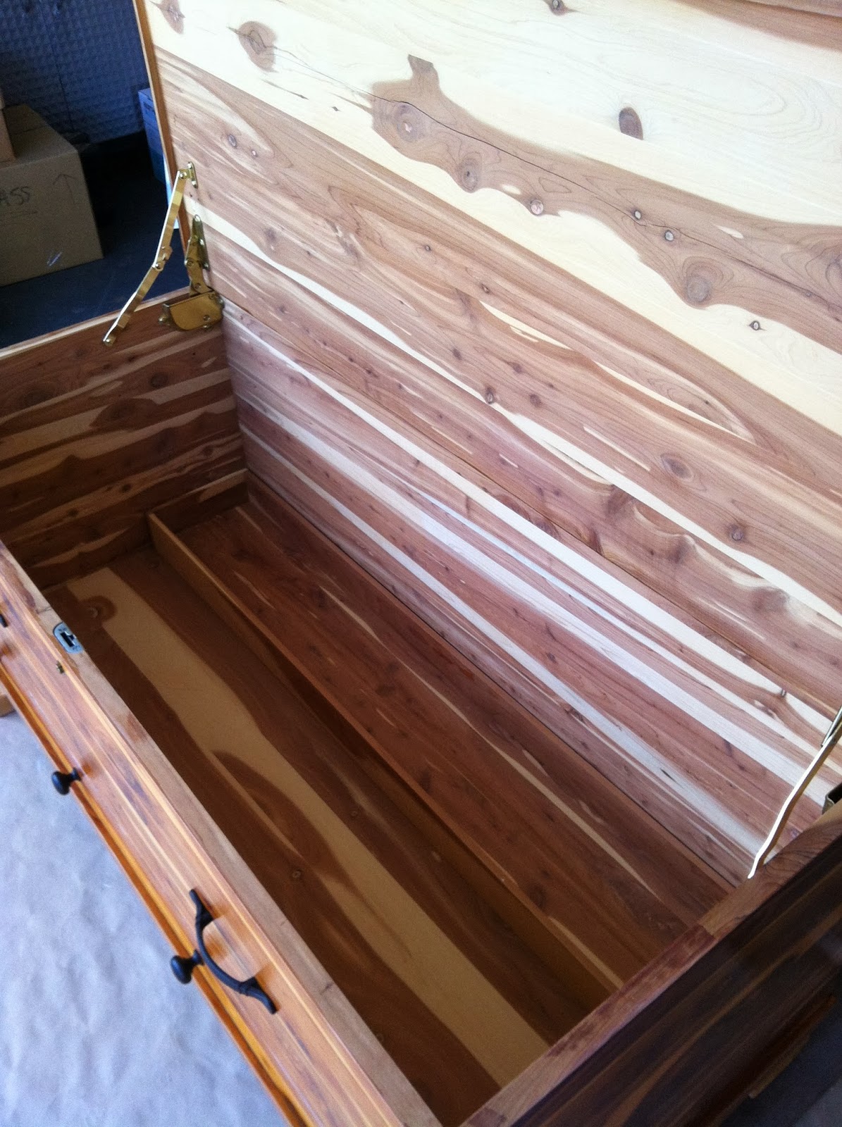 Create. Upcycle. Decorate. Organize Cedar Chest ReHab