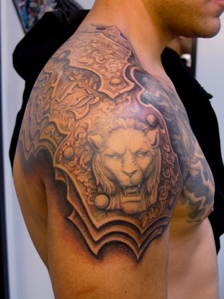 body armor tattoos