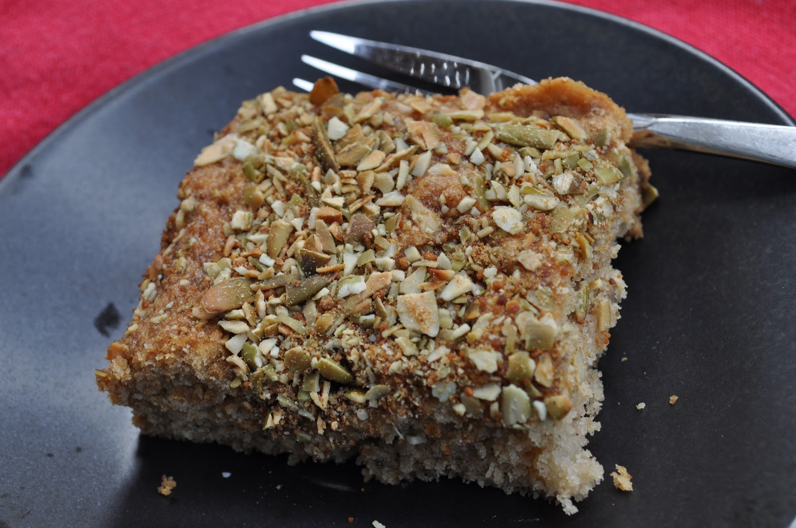 Putting Chia Seeds to Work in Apple Coffee Cake Kim's Kitchen