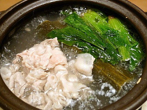 おっさんひとり飯（旧サイト）: 池波正太郎の食卓を体験。「常夜鍋とイワシの塩焼き」