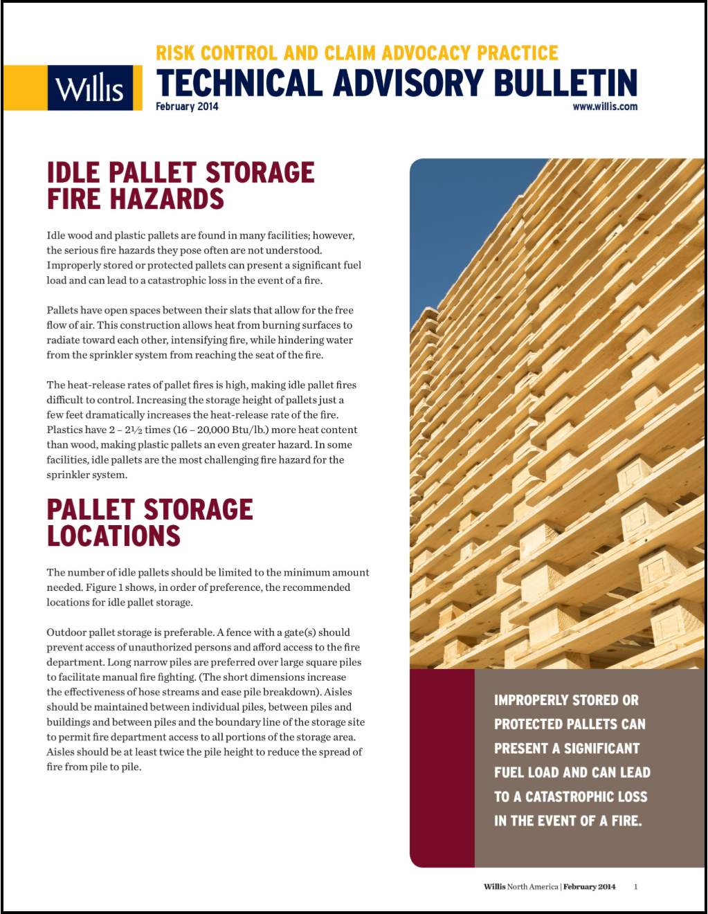 Aluminium Plant Safety Pallet fire
