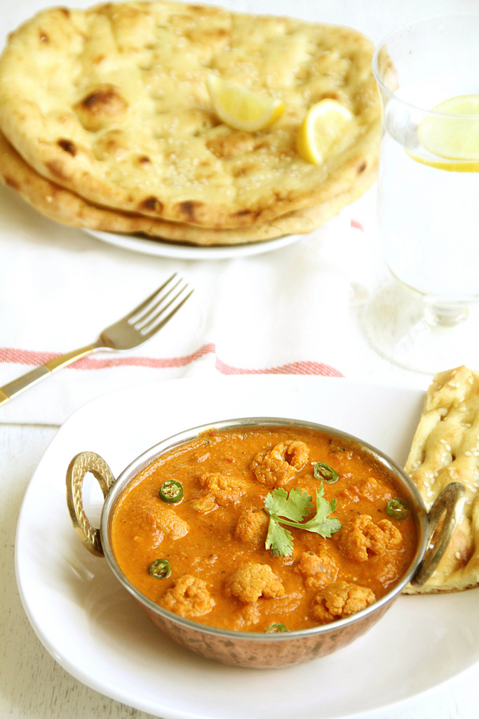 Gobi Butter Masala Cauliflower Butter Chicken Style World Food Diary