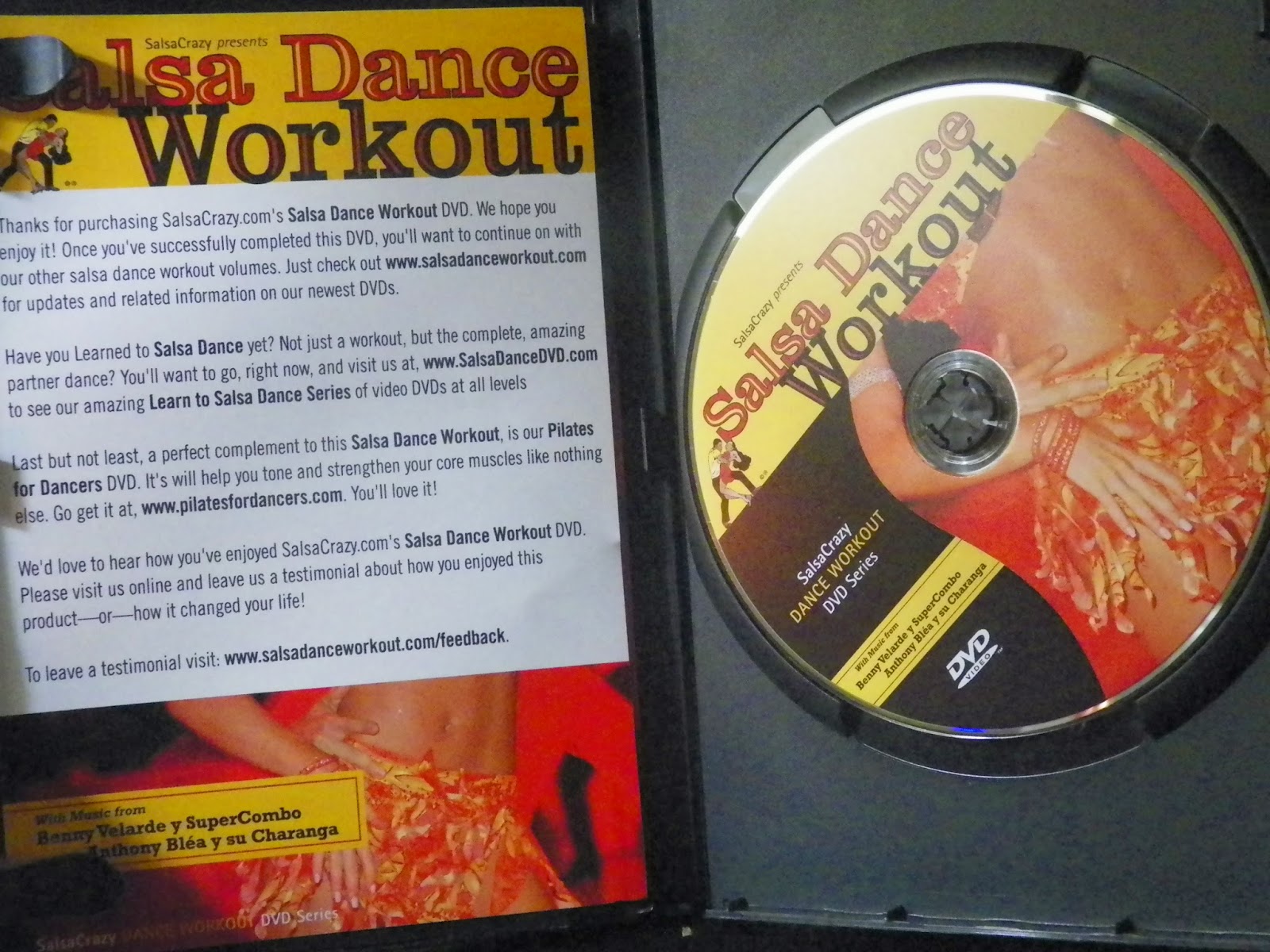 mygreatfinds Salsa Dance Workout DVD By SalsaCrazy Review