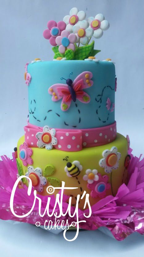 Mariposa Birthday Cake Mariposa Birthday Cake