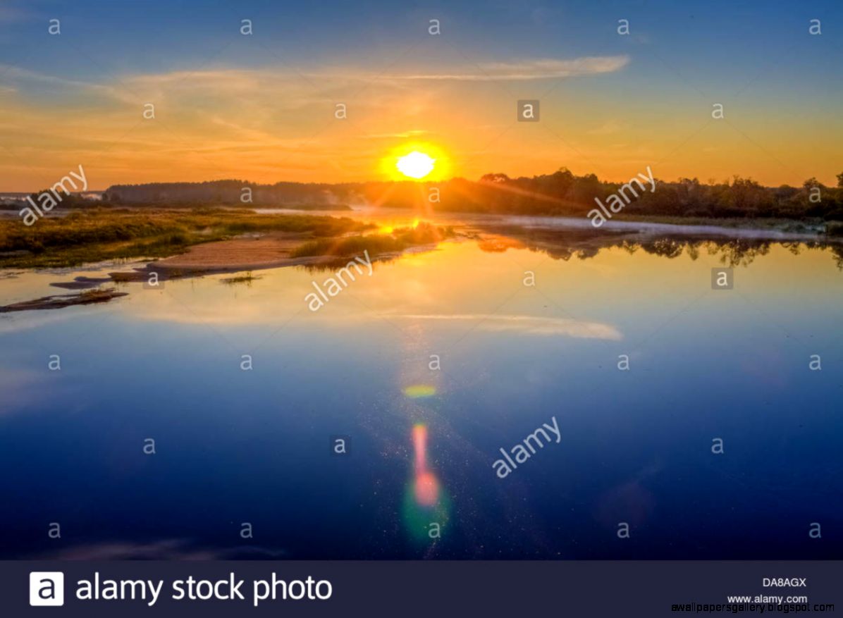 Great Morning Beautiful Lake On Sunrise Stock Photo Royalty Free Great Morning Beautiful Lake On Sunrise Stock Photo Royalty Free