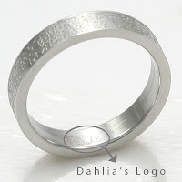 Stainless Steel English Lord's Prayer Band Ring