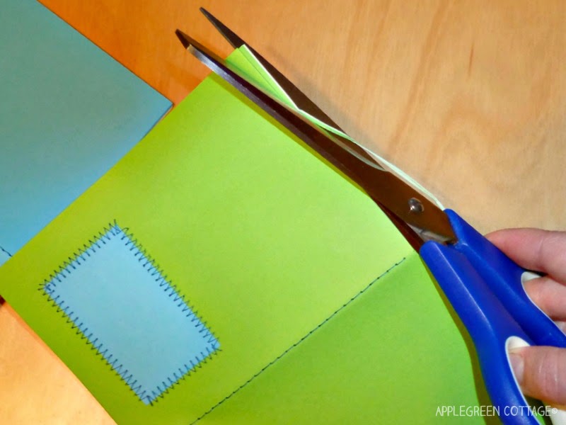 HowTo Make Your Own Notebook AppleGreen Cottage