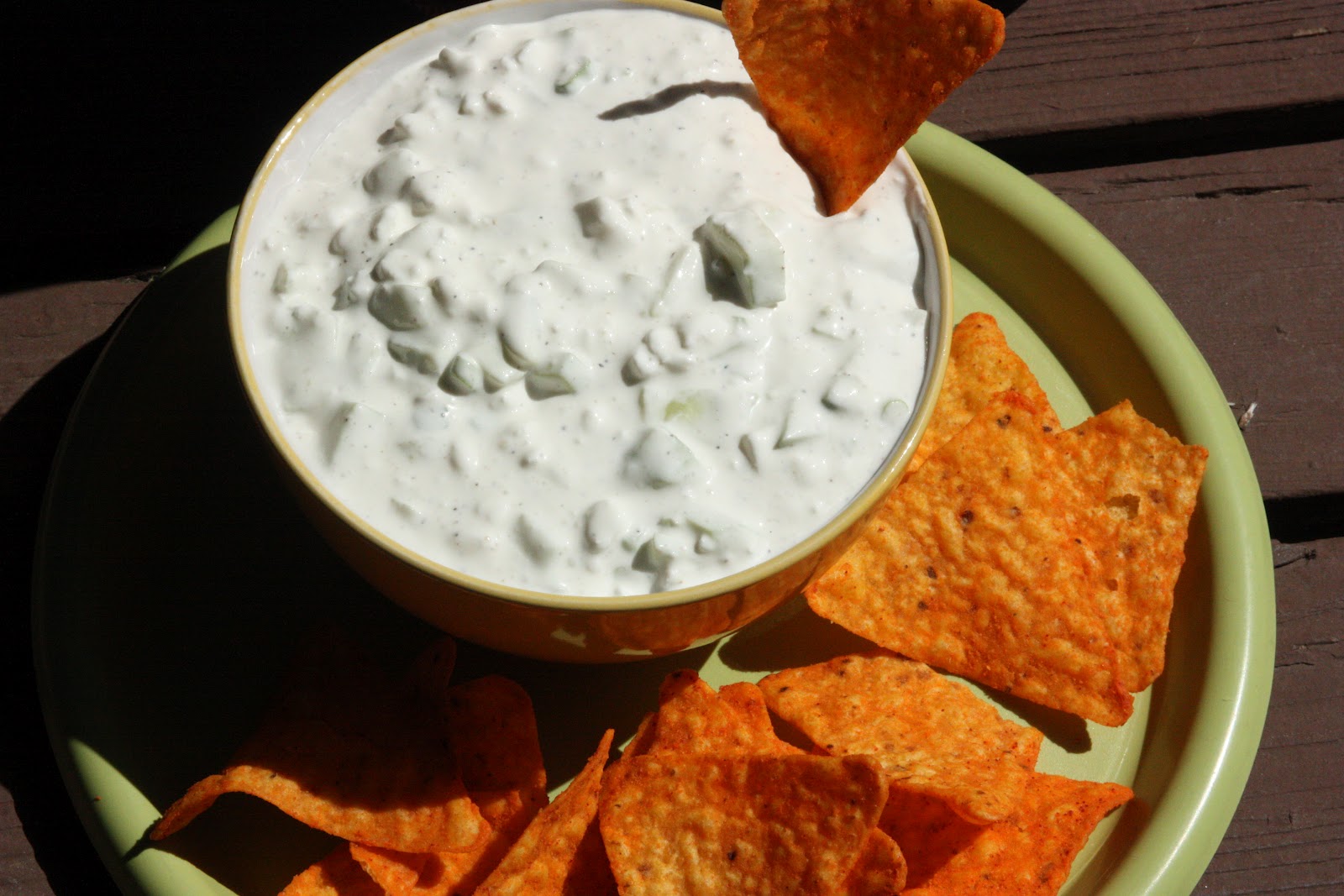 My Recipe Box Cool Cucumber Dorito Dip