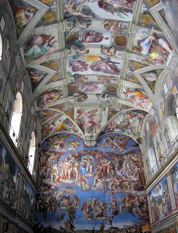 Michelangelo Apre La Cappella Sistina