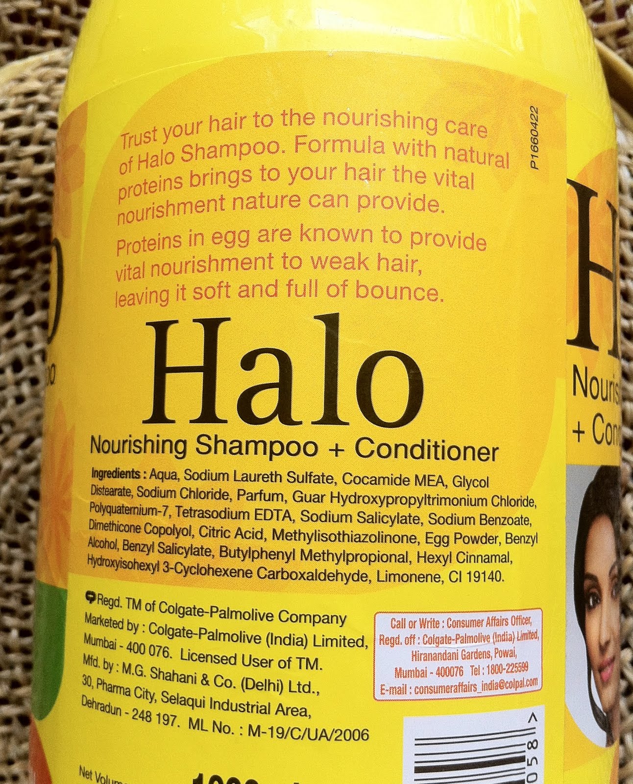 Halo Nourishing Shampoo and Conditioner Amrit Kaur (Amy)