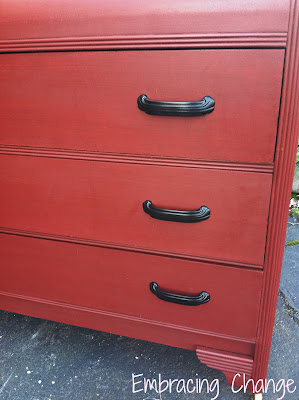 dresser waterfall makeover staceyembracingchange