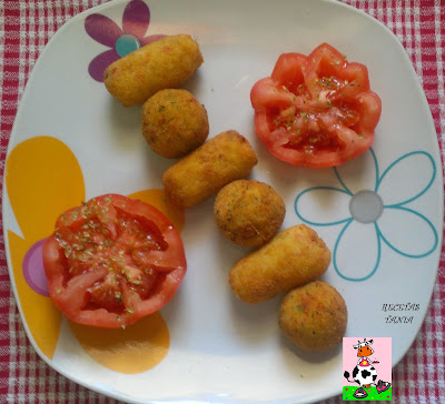 Croquetas De Pollo Y Croquetas De Atún Con Surimi

