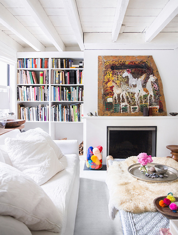 Living room | Photo by Brittany Ambridge via Domino