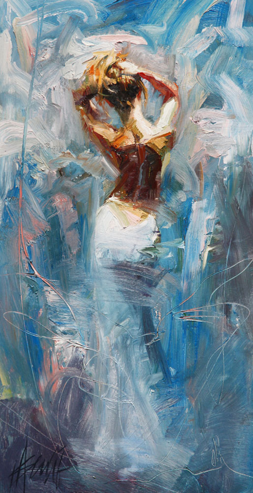 Broken Woman Painting by Helena Wierzbicki
