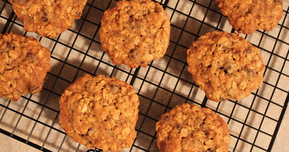 Explore Love Eat Oatmeal Dark Chocolate Chip Cookies