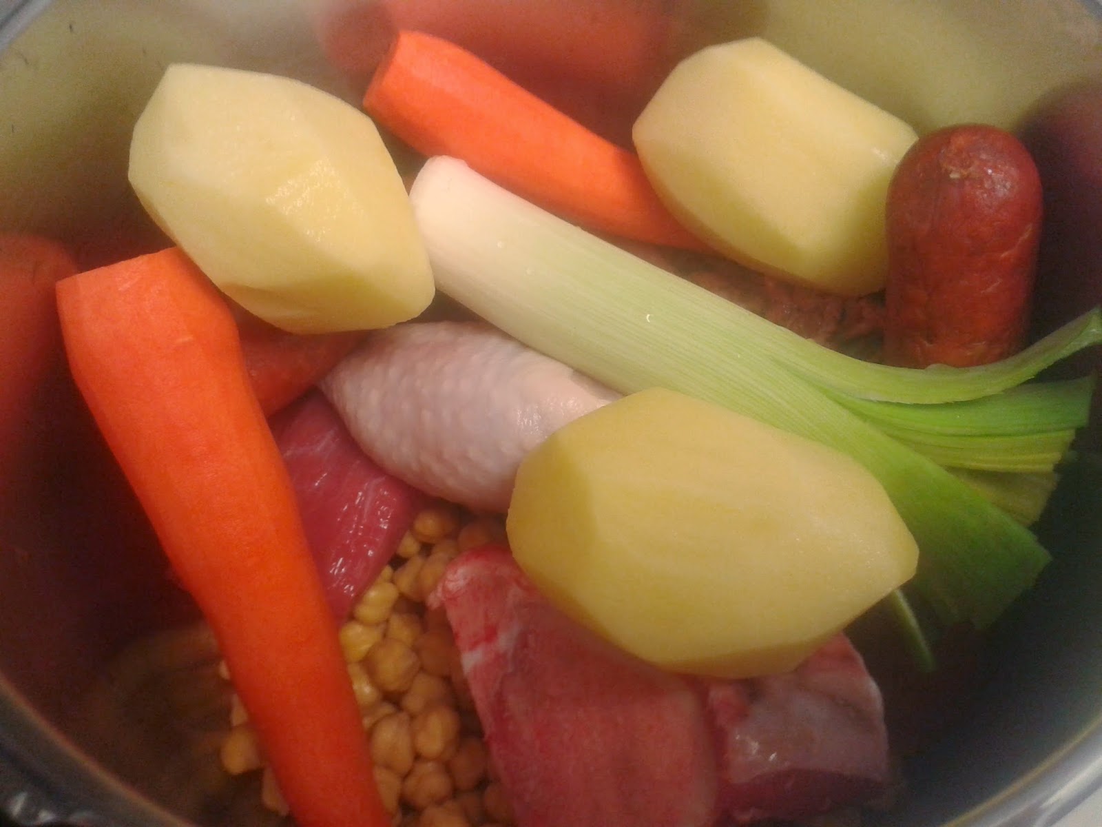 . Cocido de garbanzos