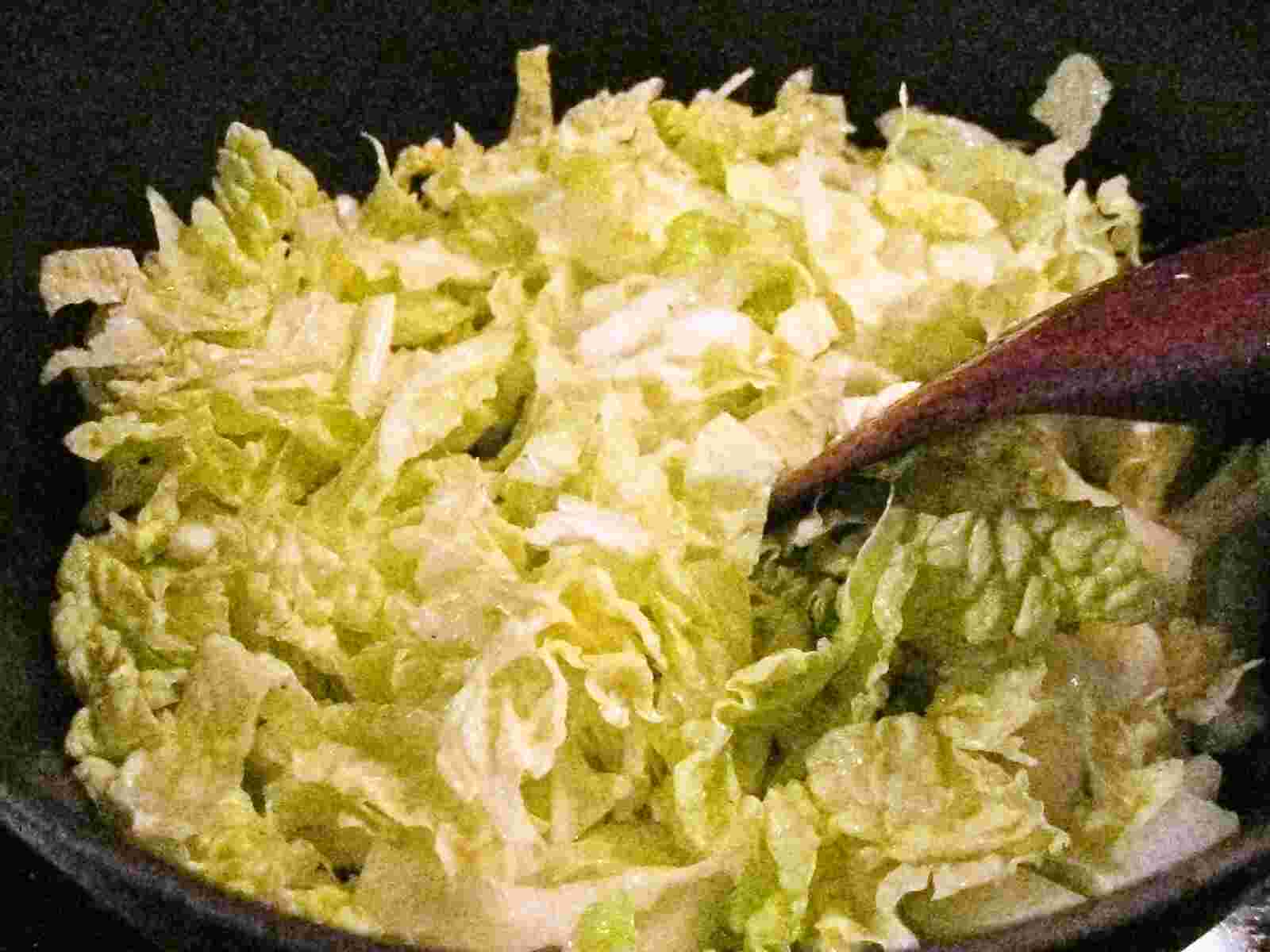 Recipes for Tom Hakusai to kaibashira no nikomi / napa cabbage stewed