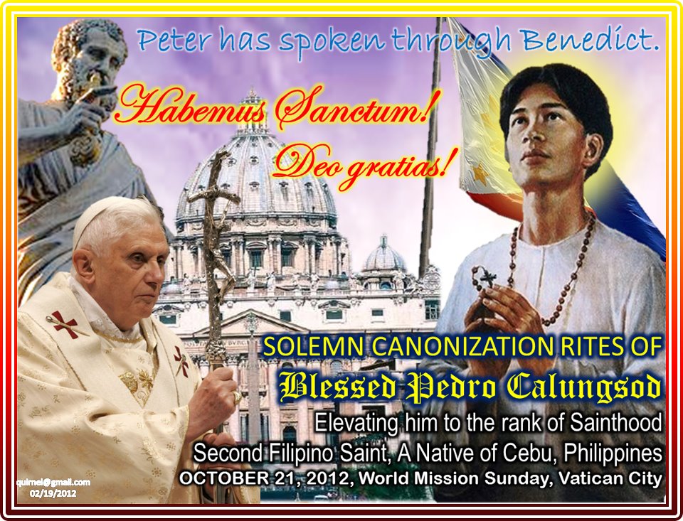 Catholic Apologetics Defending the Catholic Truth! BLESSED PEDRO