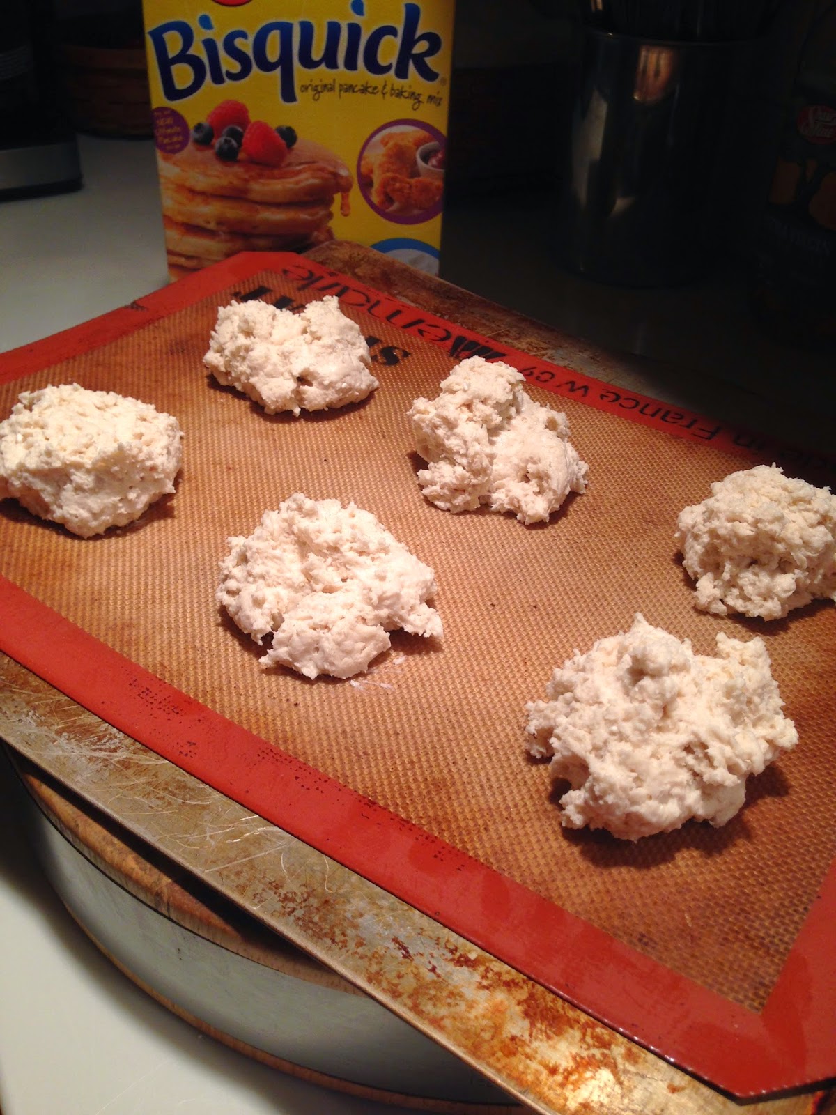The Swedish Chef Creamed Curried Ham & Peas Over Biscuits