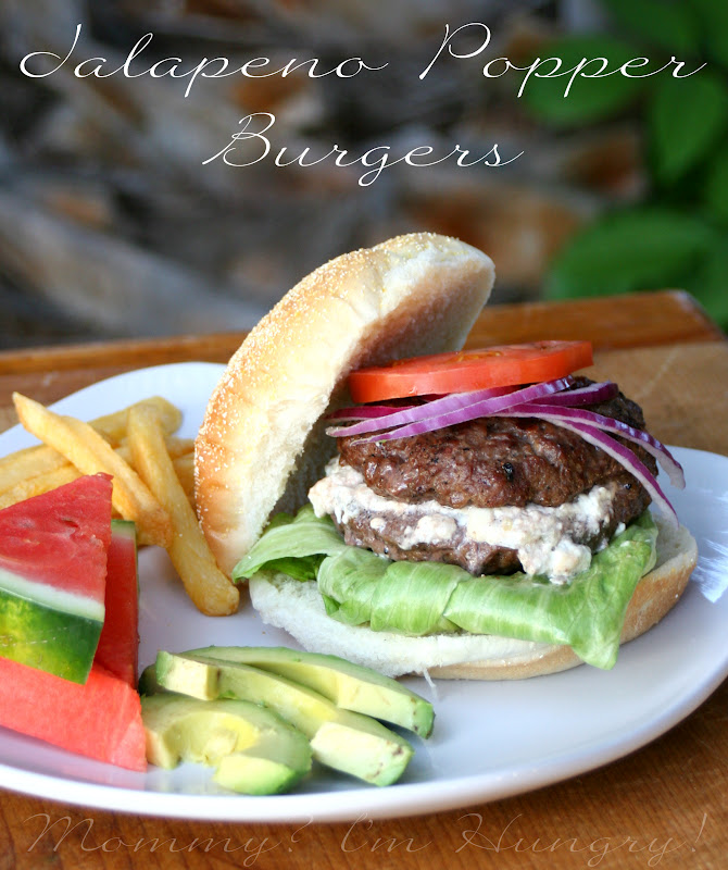 MIH Recipe Blog Jalapeno Popper Burgers