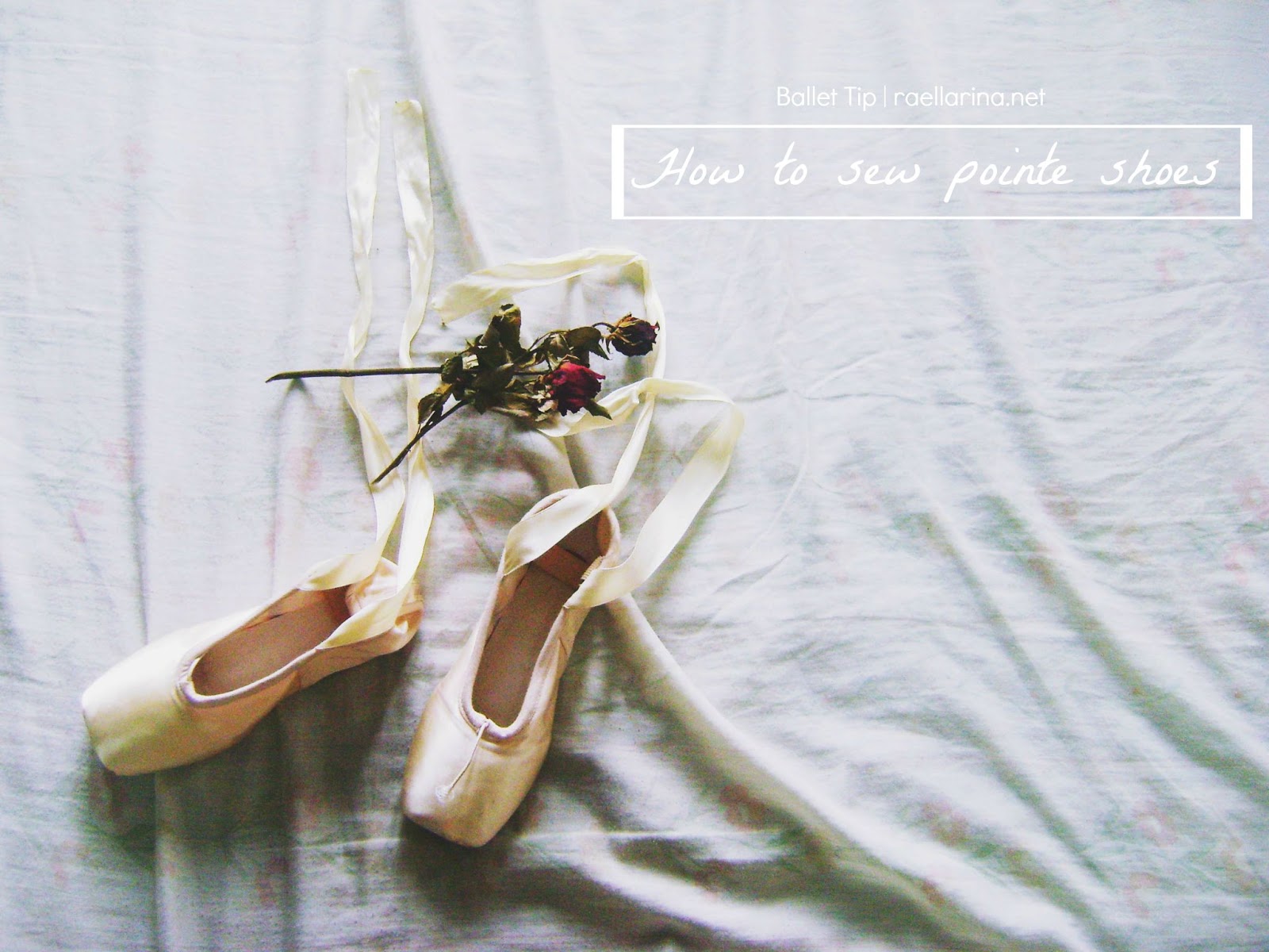 How to Sew Pointe Shoes Raellarina Philippines Best