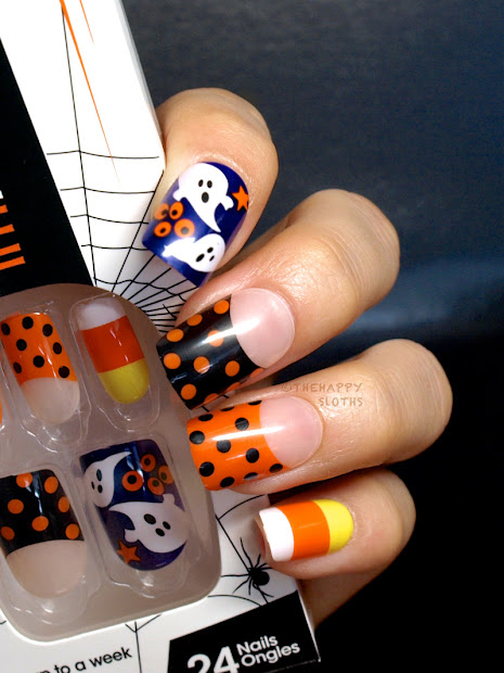 halloween impress press- manicure