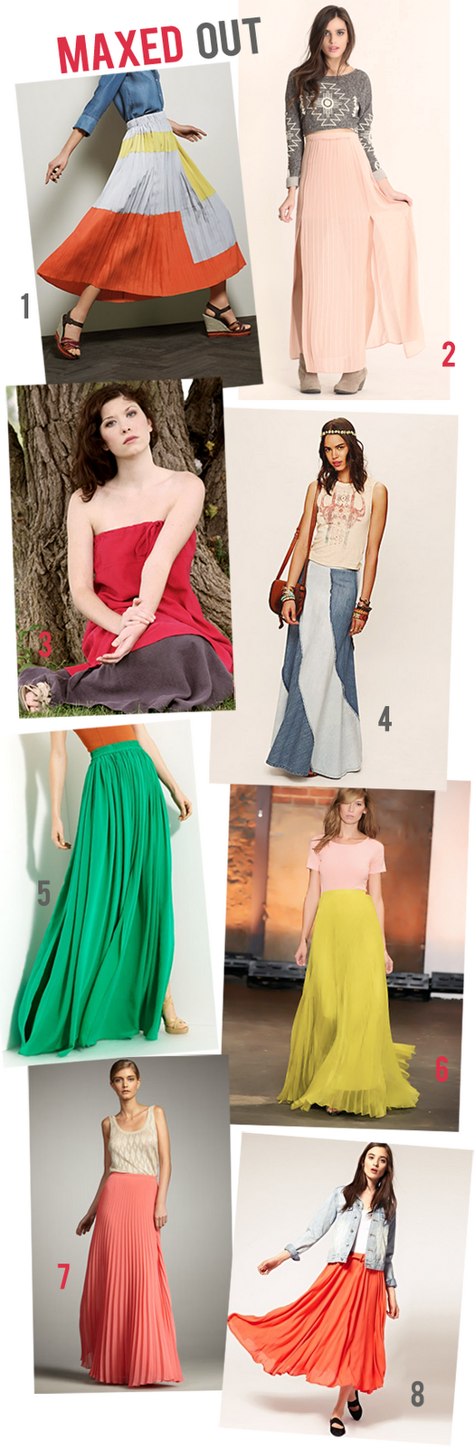 Bubby and Bean Living Creatively Maxed Out >> Maxi Skirts
