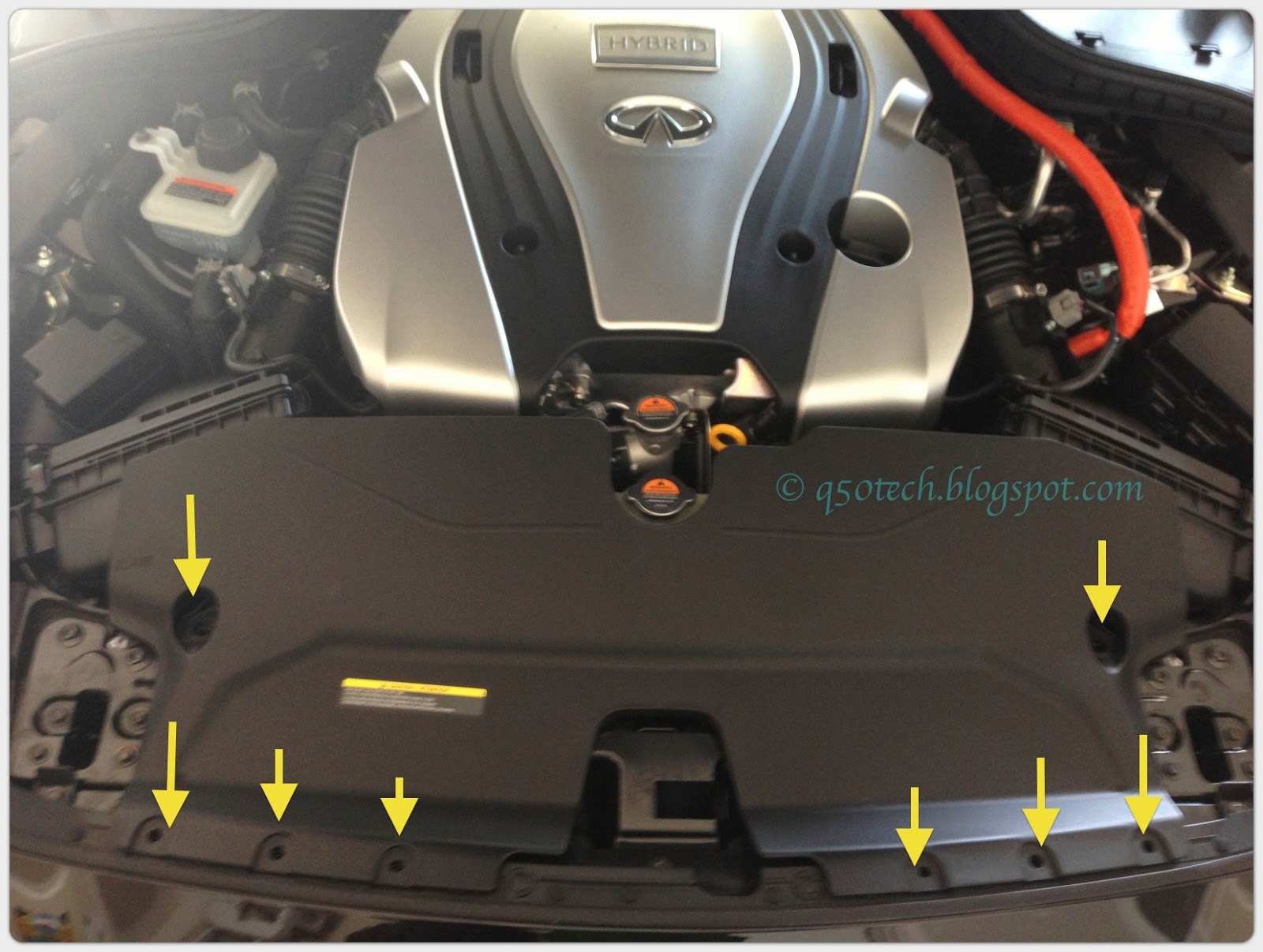 Infiniti Q50 Technical & Operational Blog Installing K&N Drop in Air
