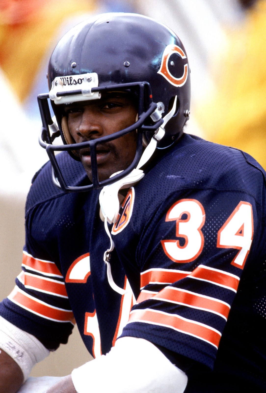 80s Chicago Bears Football Player 34 80s Chicago Bears Football Player 34