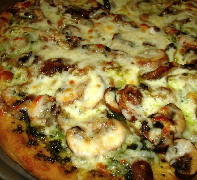 Mystery Lovers' Kitchen Cremini Mushroom White Pizza