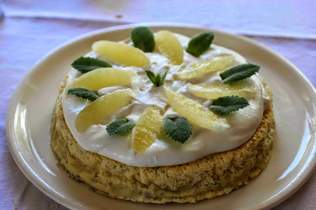 Gâteau magique citron-pavot